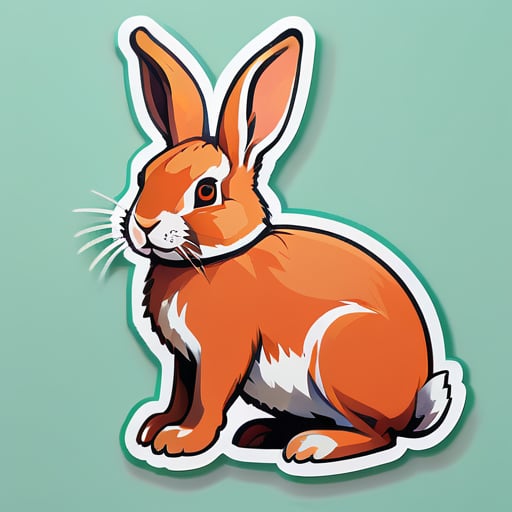 一只兔子的图片 sticker