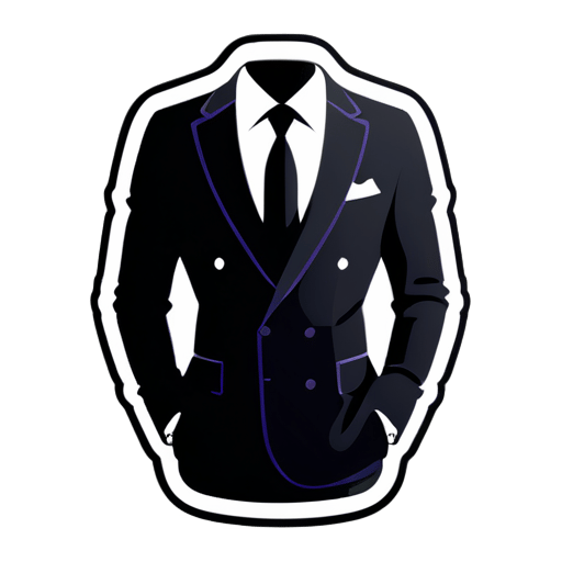 Bespoke suit  sticker