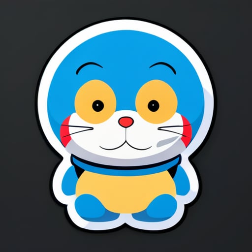 doraemon 
 sticker