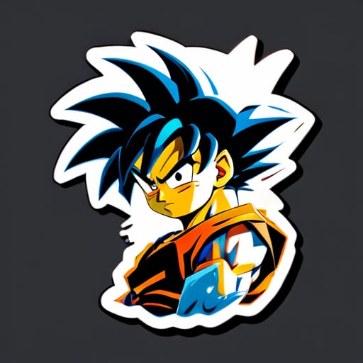 Goku sticker