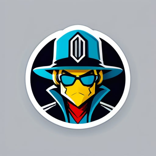 Rebel and the most expert in the field of cyber security sticker
