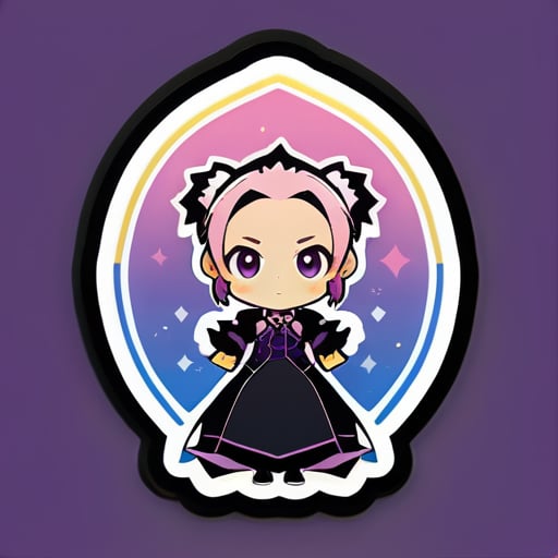 natsuki subaru from rezero sticker