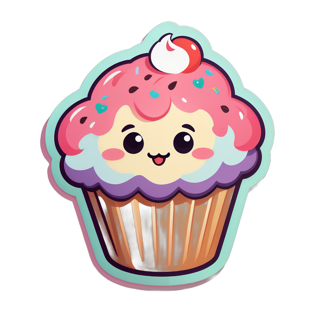 cute Muffin sticker