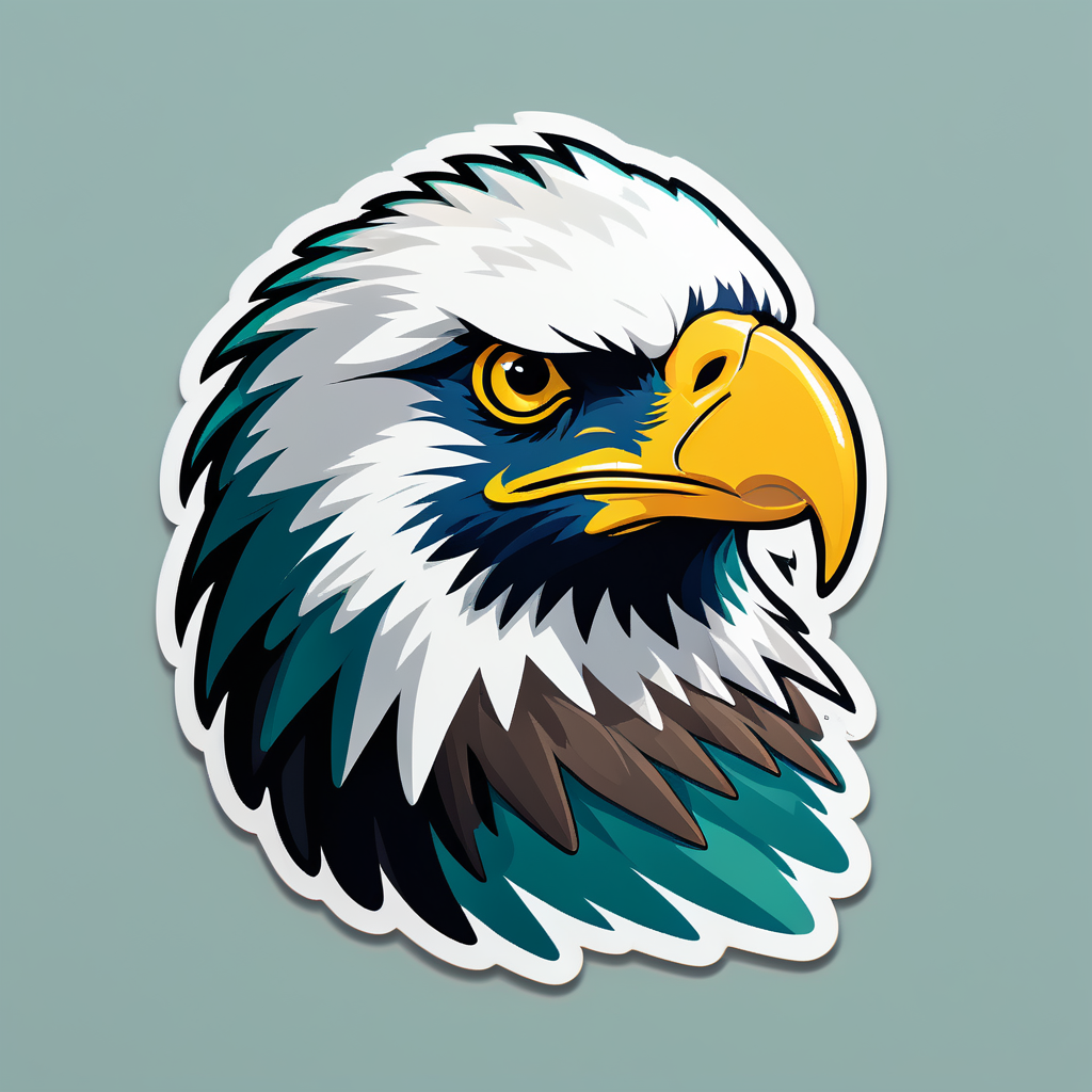 Whopping Ash Eagles sticker