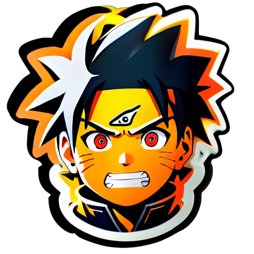 Criar adesivo de naruto sticker