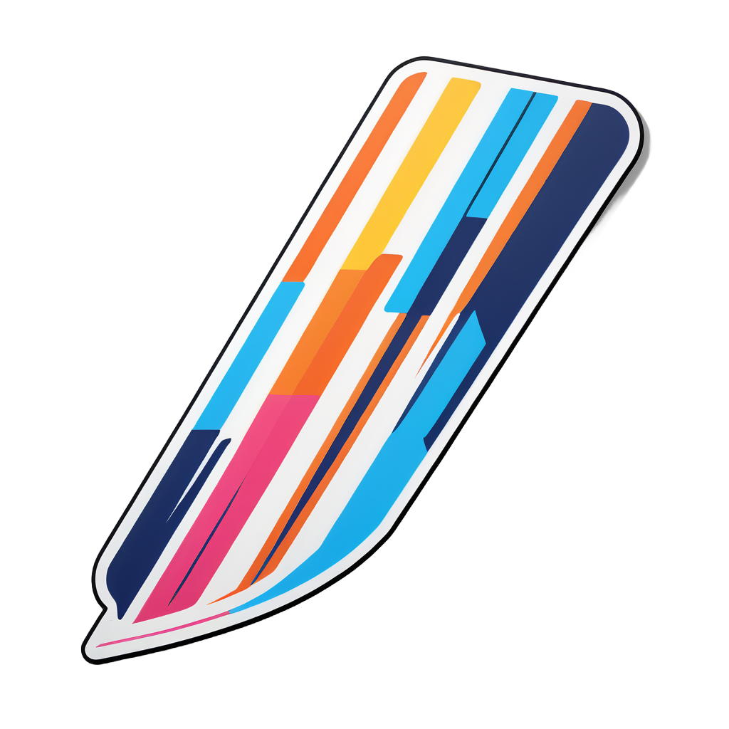 Racing Stripes sticker