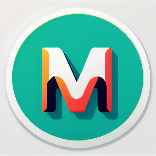 m sticker