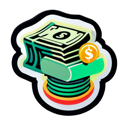 Money sticker