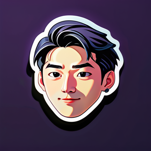 ombre sung jin woo vecteur sticker