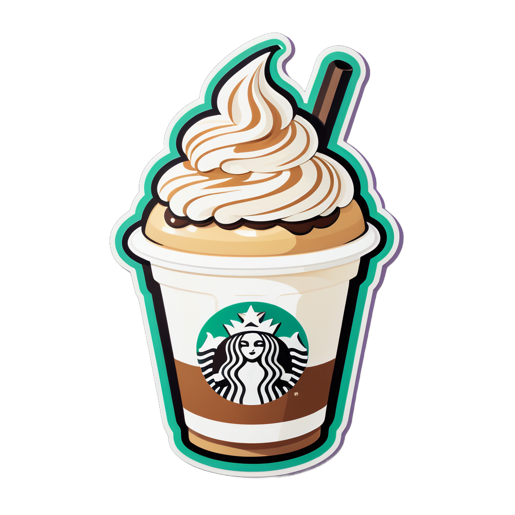 Fresh Frappuccino sticker