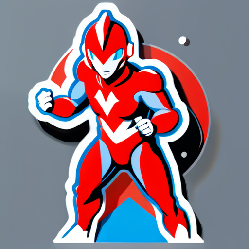 Ultraman sticker