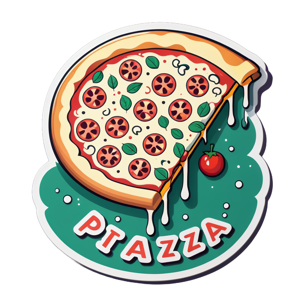 Délicieuse Pizza sticker