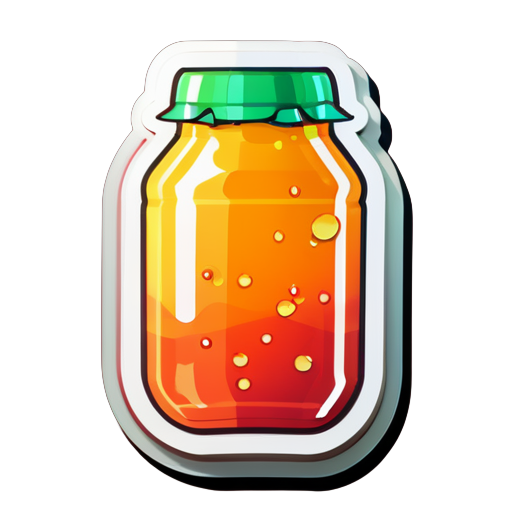 apple juice sticker