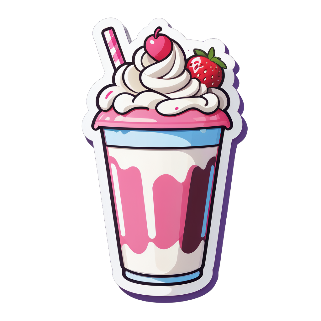 Delicioso Milkshake sticker