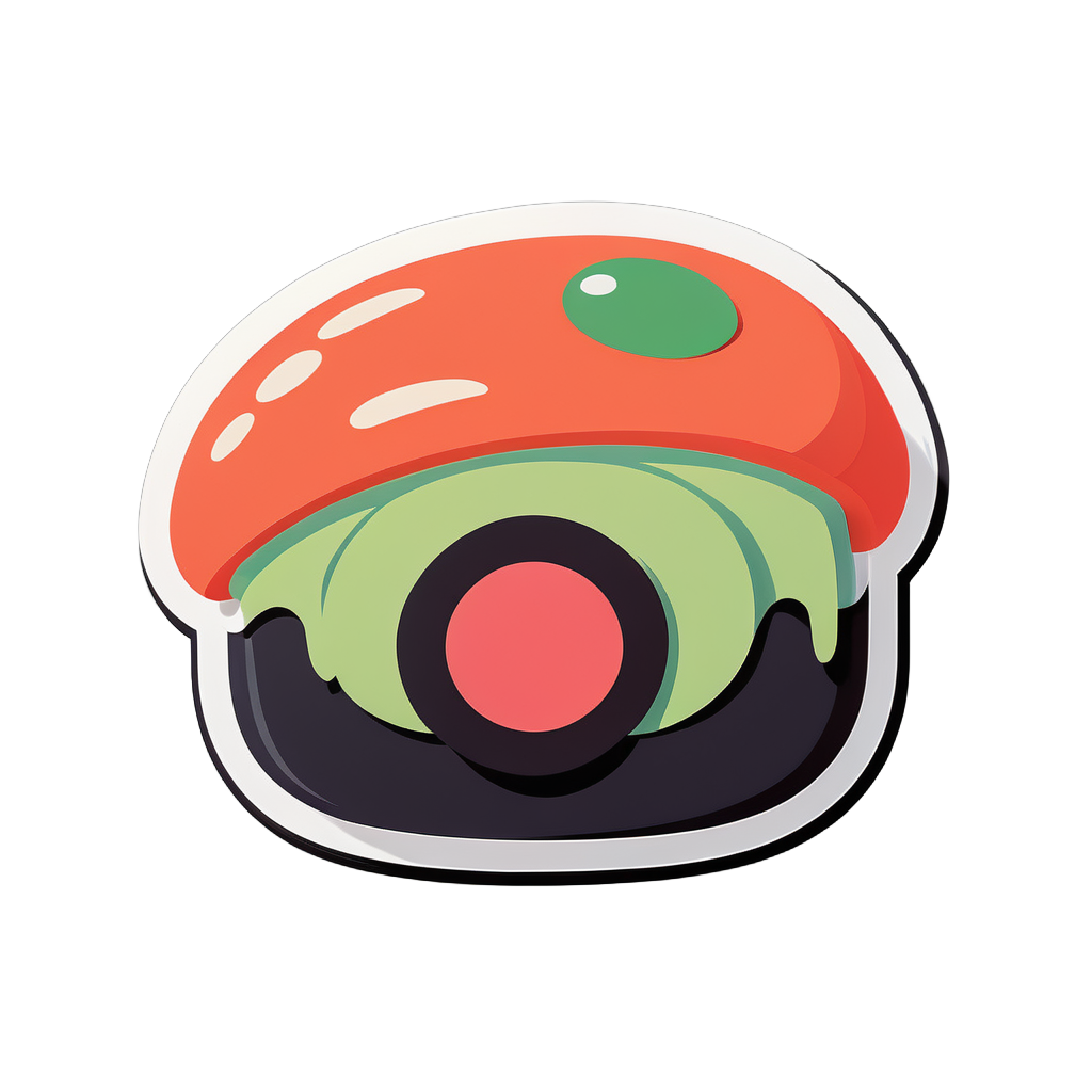 Sushi fofo sticker