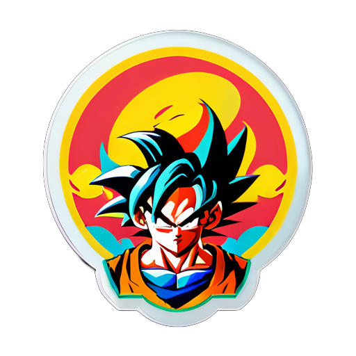 Tạo ra Dragon Ball Z sticker