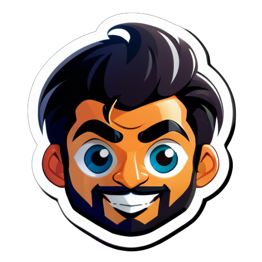 GENERATE STICKER FOR NAME "BHANU PRAKASH" WHO IS A SOFWARE ENGINEER sticker