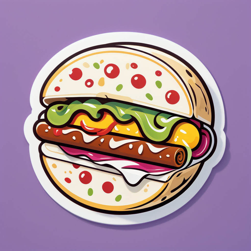 Fresh Burrito sticker