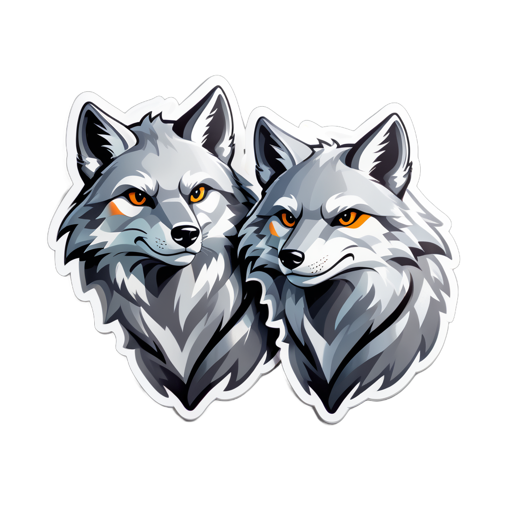 Chúng tôi đã dịch xong: 'Beefy Silver Foxes' sticker