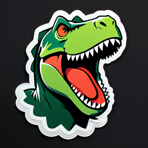 Eminem Dinosaur sticker