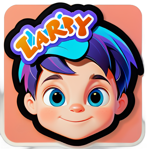 một cậu bé tên Larry sticker