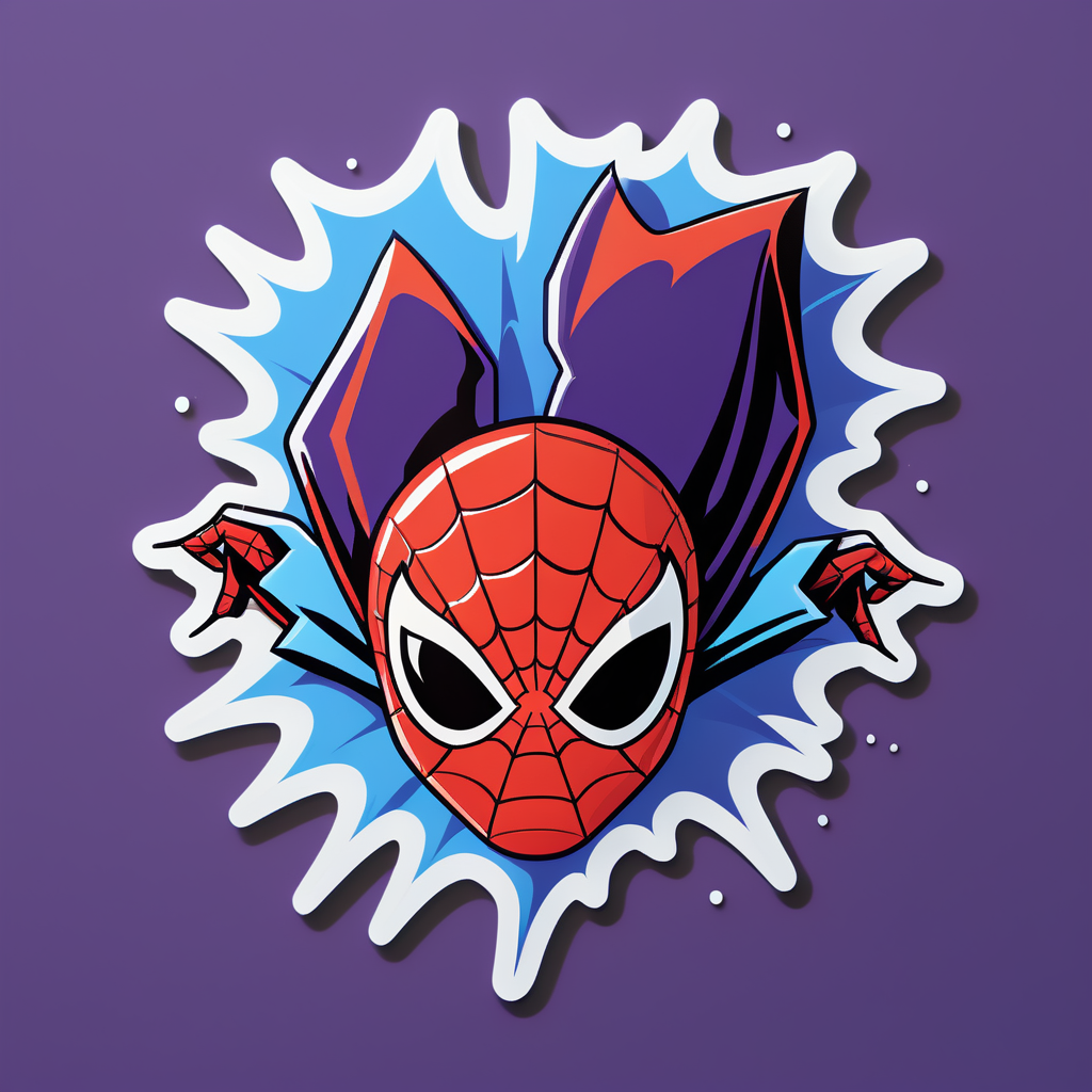 spiderman sticker