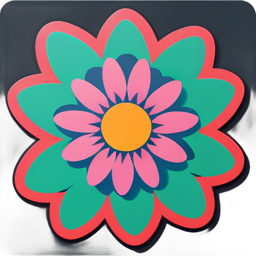 Blume sticker