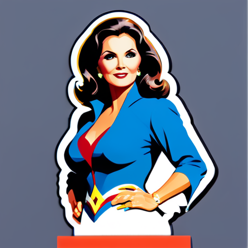 sticker của Lynda Carter sticker