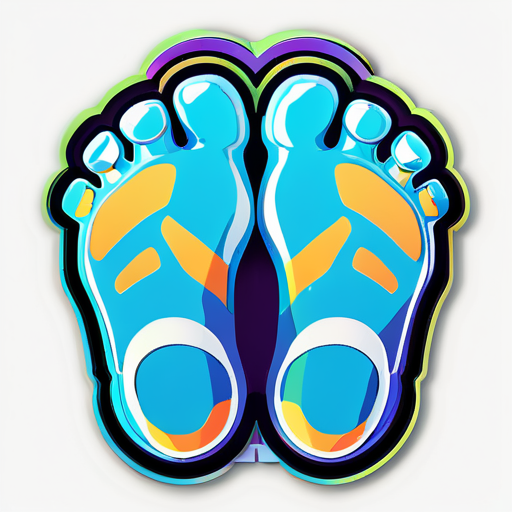 Fortnite feet sticker