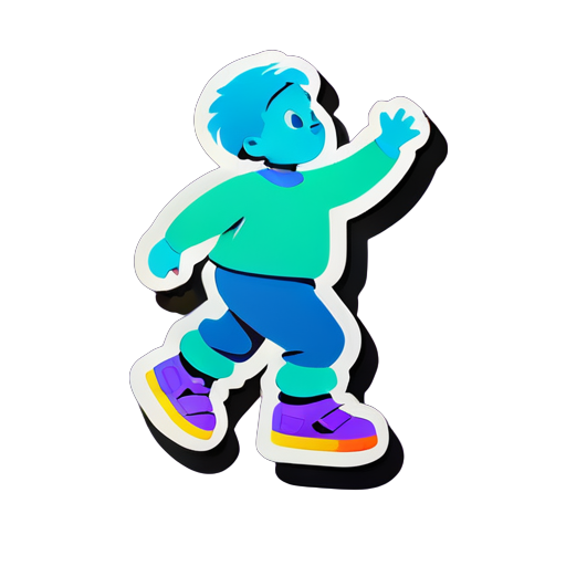 小孩step sticker