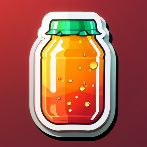 apple juice sticker