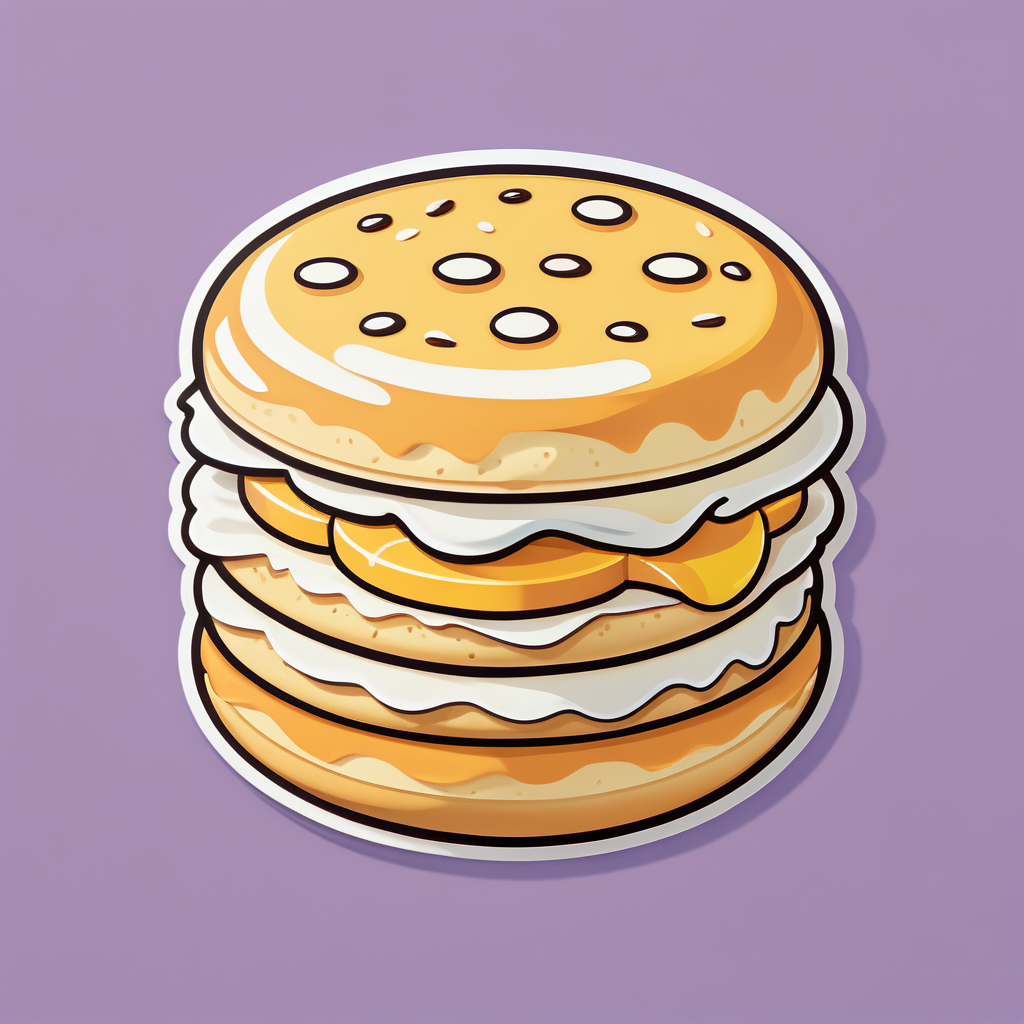 Biscuit frais sticker