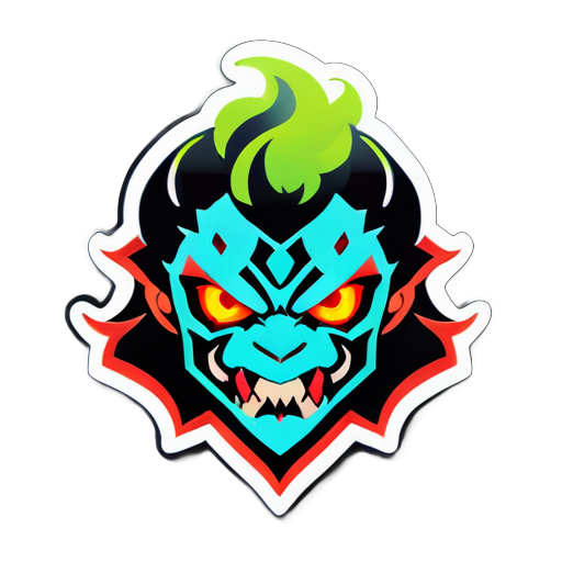 Generat Sticker for Demon Slayer  sticker