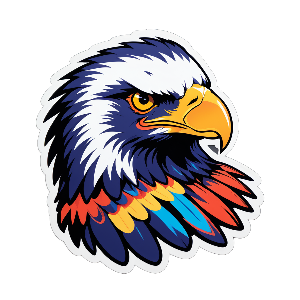 Espion de Bold Eagle sticker