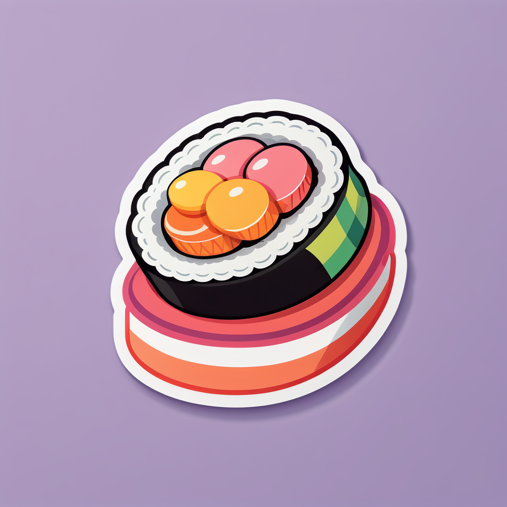 niedliches Sushi sticker