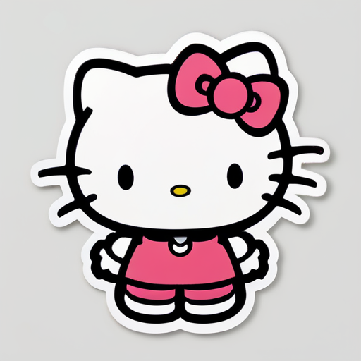 hello kitty sticker