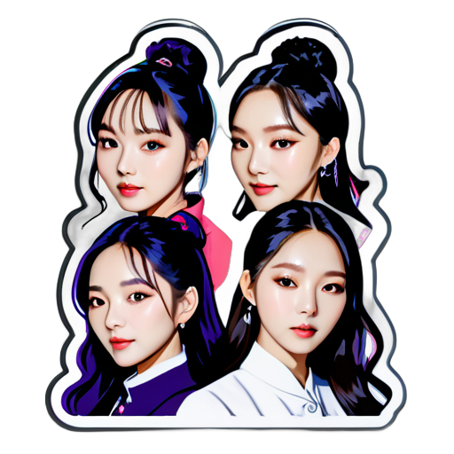 韓国女团aespa sticker