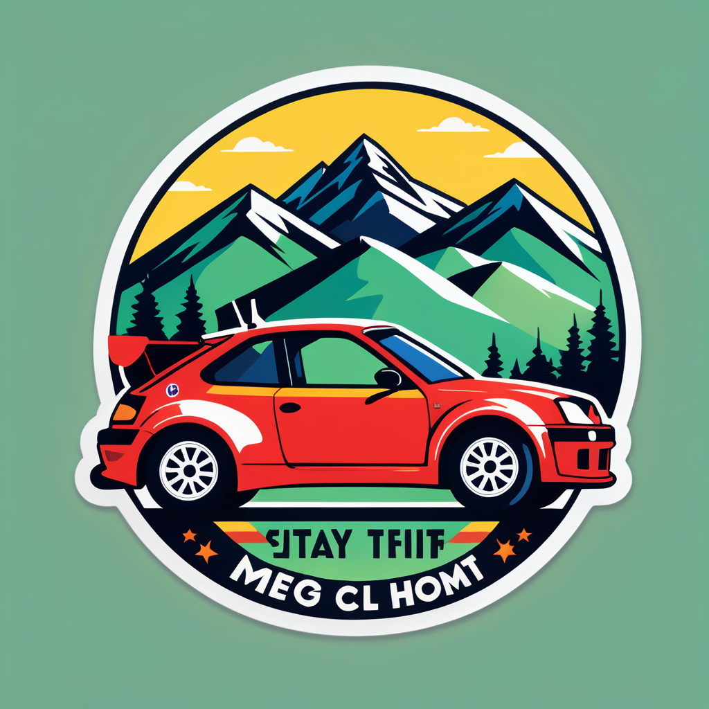 Pikes Peak Hill Climb sticker