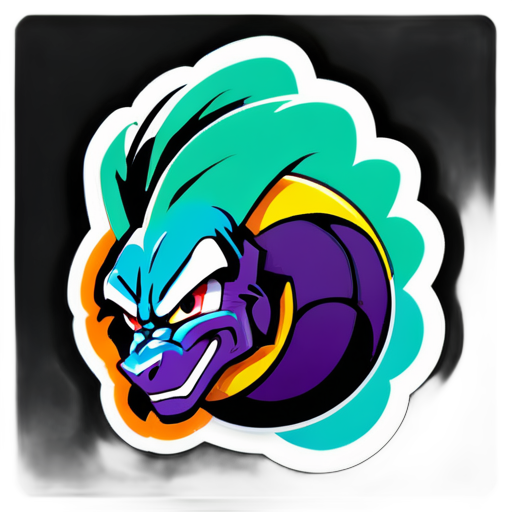 dragon ball z siêu sticker