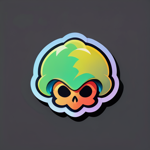 Dev Hard sticker