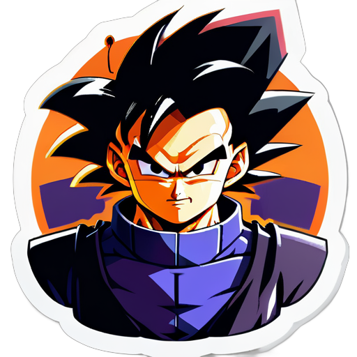 Tạo ra hoạt hình Dragon Ball Z sticker