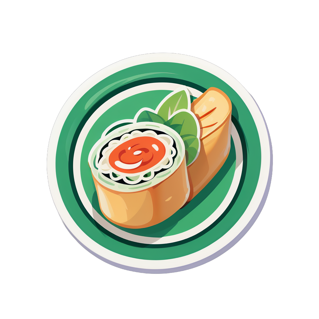 Fresh Spring Roll sticker