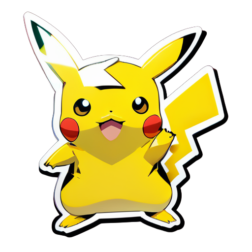 Pikachu sticker