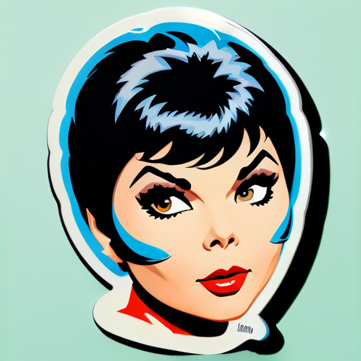 sticker của yvonne craig sticker