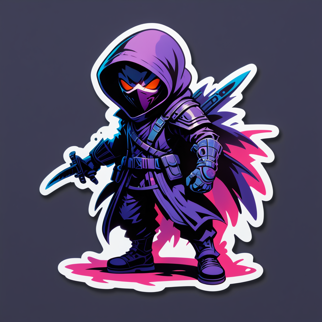 Elusive Shadow Assassin sticker