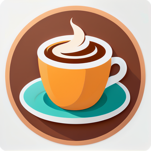 Cappuccino sticker