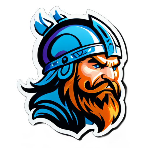 viking rise sticker