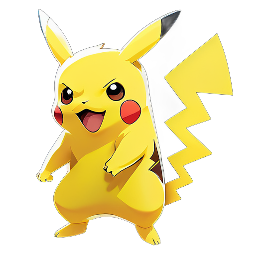 Pikachu sticker