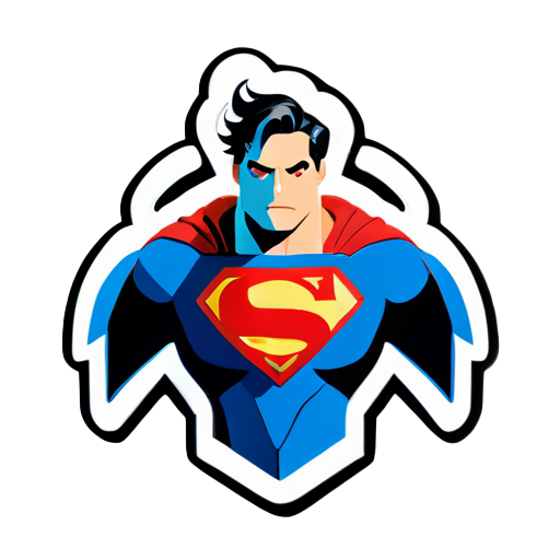 superman sticker