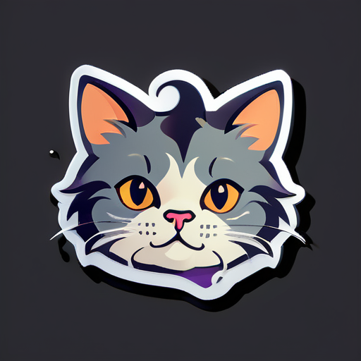 Novo cat sticker